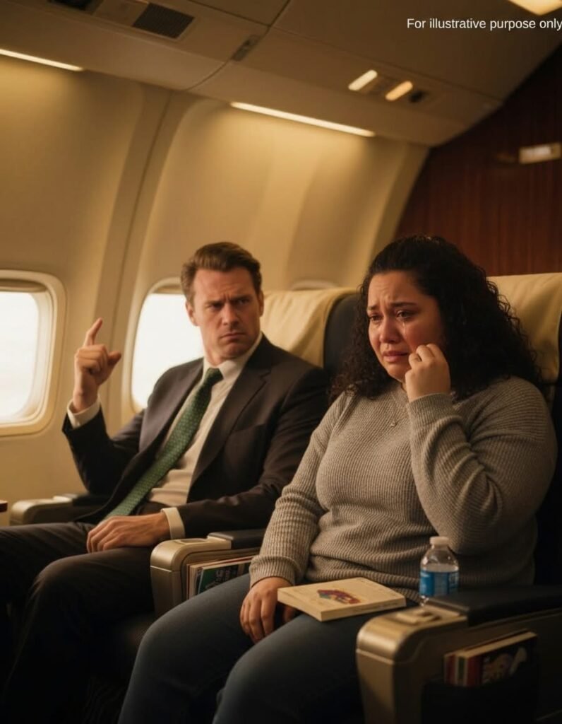 Deux personnes assis dans un avion
